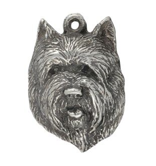 Cairn Terrier II naszyjnik posrebrzany Art-Dog